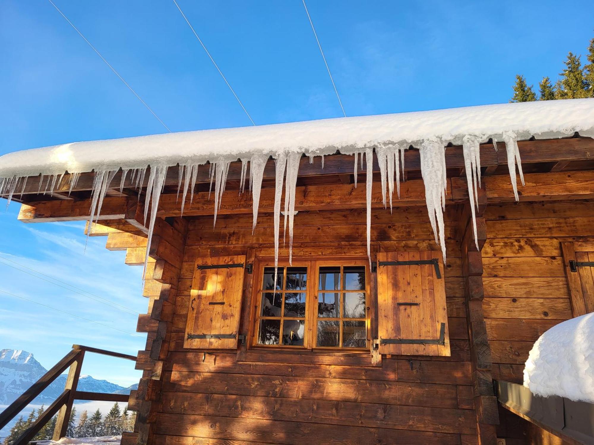 Chalet D'alpage Avec Vue Incroyable